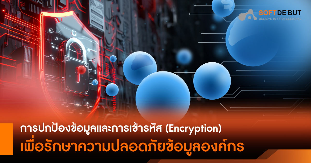 การปกป้องข้อมูลและการเข้ารหัส (Encryption) เพื่อรักษาความปลอดภัยข้อมูลองค์กร