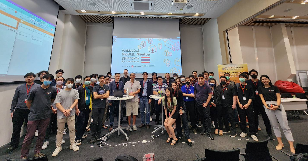 Soft De'but ร่วมกับ Couchbase จัดงาน NoSQL Meetup @Bangkok